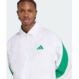 Trainingjack - Zwart - 100% Polyester - Losvallende Pasvorm