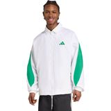 Trainingjack - Zwart - 100% Polyester - Losvallende Pasvorm