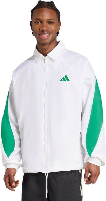 Trainingjack - Zwart - 100% Polyester - Losvallende Pasvorm