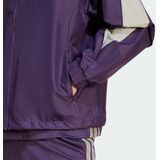 ADIDAS - Stadium - Trainingsjack - Lichtgrijs - Donkerlila