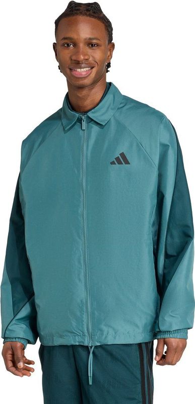 Adidas - Stadium - Trainingsjack - Zwart - 100% Polyester (Gerecycled)
