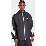 adidas - Stadium - Trainingsjack - Zwart - Lange Mouw