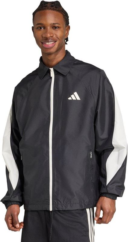 adidas - Stadium - Trainingsjack - Zwart - Lange Mouw