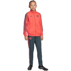 adidas - Bayern München - Trainingspak - Oranje Donkergrijs - Full-Zip 2025-2026 Kids