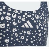 adidas - Racerback Halterbikini - Zwart - 100% Polyester Gerecycled