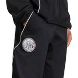 adidas - Ajax Presentatie Trainingsbroek - Zwart Wit Rood - 100% Gerecycled Polyester