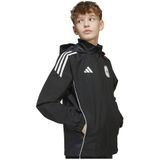 adidas - Ajax All-Weather Jack - Zwart Wit Rood - Kids - 2025-2026