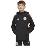 adidas - Ajax All-Weather Jack - Zwart Wit Rood - Kids - 2025-2026
