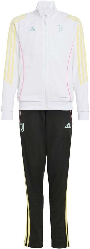 adidas - Juventus Trainingspak - Wit Zwart - 100% Gerecycled Polyester