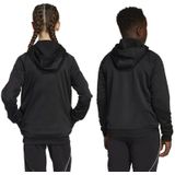 adidas - Ajax Track Hoodie - Zwart Wit Rood - Gemaakt van Gerecycled Polyester