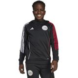 adidas - Ajax Track Hoodie - Zwart Wit Rood - Gemaakt van Gerecycled Polyester