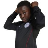 adidas - Ajax Track Hoodie - Zwart Wit Rood - Gemaakt van Gerecycled Polyester