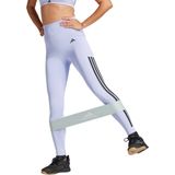 adidas Performance Optime 3-Stripes Lange Legging - Dames - Paars