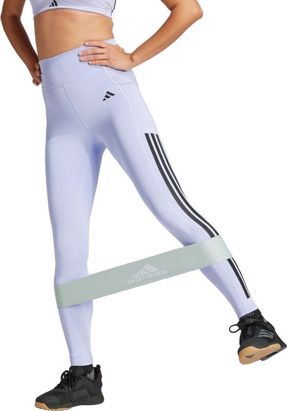adidas Performance Optime 3-Stripes Lange Legging - Dames - Paars
