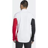 adidas - Ajax Trainingstrui 1/4-Zip 2025-2026 - Wit Zwart Rood