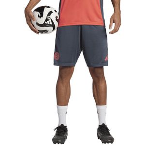 adidas - FC Bayern München - Voetbalshort - Grijs/Oranje - Materiaal: Polyester