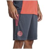 adidas - FC Bayern München - Voetbalshort - Grijs/Oranje - Materiaal: Polyester