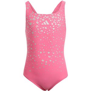 Adidas - Glitter V-back - Badpak - 100% Polyester - Voor Kinderen