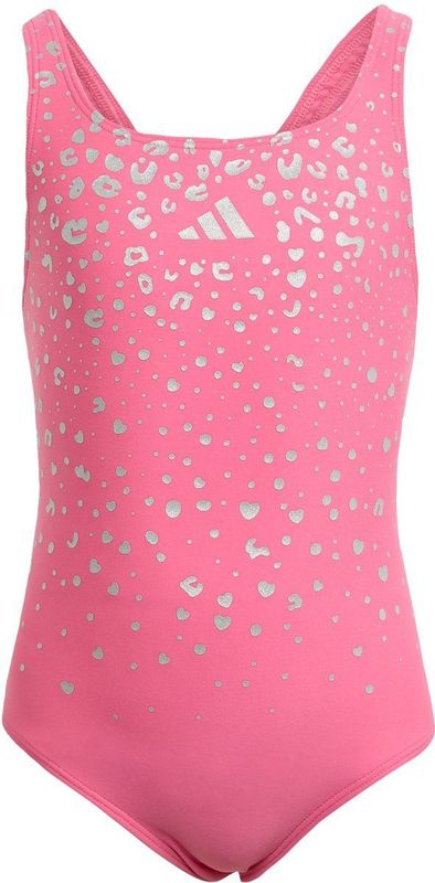 Adidas - Glitter V-back - Badpak - 100% Polyester - Voor Kinderen