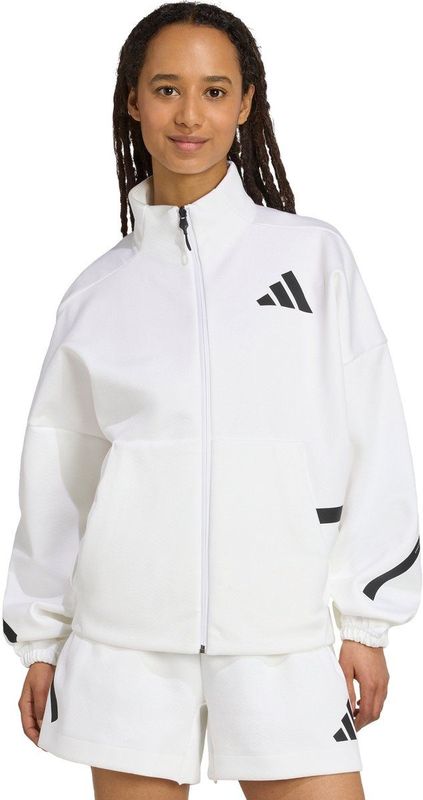 adidas - Z.N.E. - Trainingsjack - Wit - Polyester