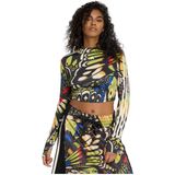 adidas - X Farm Rio - T-shirt - Zwart - Met Lange Mouwen