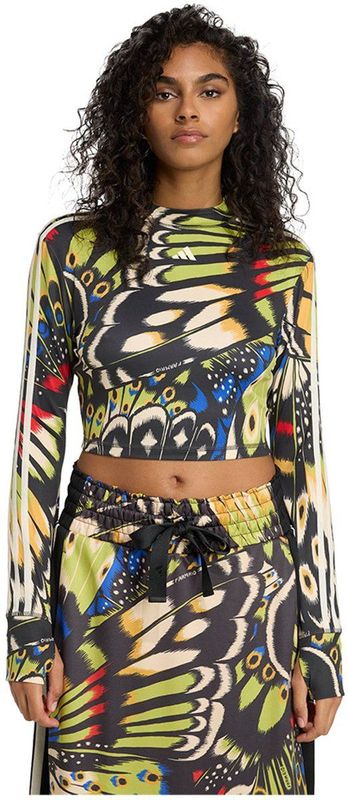 adidas - X Farm Rio - T-shirt - Zwart - Met Lange Mouwen