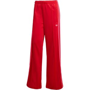 Adidas - Sweatpants - Rood - Polyester - Relaxte Pasvorm