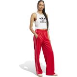 Adidas - Sweatpants - Rood - Polyester - Relaxte Pasvorm