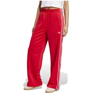 Adidas - Sweatpants - Rood - Polyester - Relaxte Pasvorm