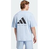adidas - Performance Power Oversized T-shirt - Blauw - Heren