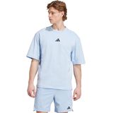 adidas - Performance Power Oversized T-shirt - Blauw - Heren