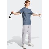 Adidas - Training Essentials - T-Shirt - Blauw - Gemaakt van Gerecycleerde Materialen