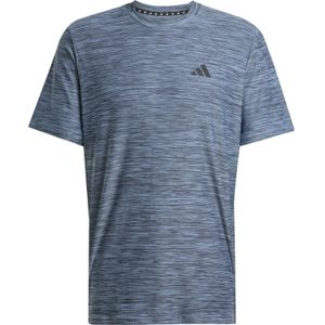adidas - Train Essentials Stretch - T-shirt - Blauw - Heren