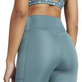 adidas Performance - Sportlegging - Groen - Polyester