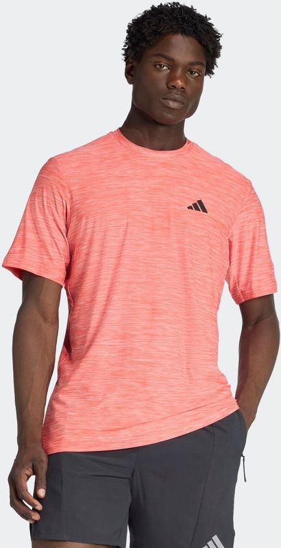 Adidas - tr-es stretch t - T-shirt - Wit - Korte Mouwen