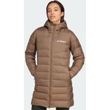 adidas - TERREX Multi Light - Donsparka - Bruin - Dames