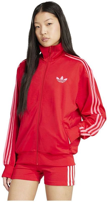 adidas Originals - Logo Sweatshirt - Rood - Dames
