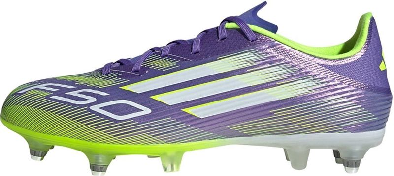 adidas - F50 League - Voetbalschoenen - Paars - Soft Ground - Unisex