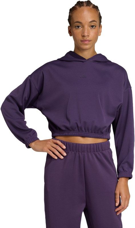 adidas - Performance Yoga Cover-Up - Paars - Dames