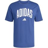 adidas - Collegiate Lineage - T-shirt - Blauw - 100% Katoen