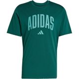 adidas - T-shirt - Katoen - Zwart