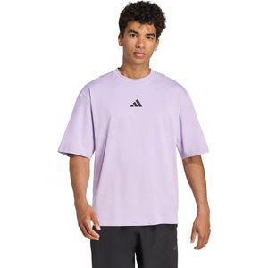 adidas - Performance Power - T-shirt - Paars - Heren - Oversized