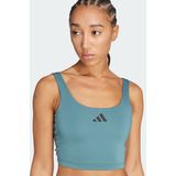 adidas - Performance Power Light Support - Sportbeha - Groen