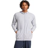 adidas - TECH APP S-TOP - Trainingsjack - Halo Silver/Lime Burst - 1-delig