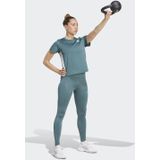 Sportshirt - Teal - 93% Polyester, 7% Elastaan - Regular Fit