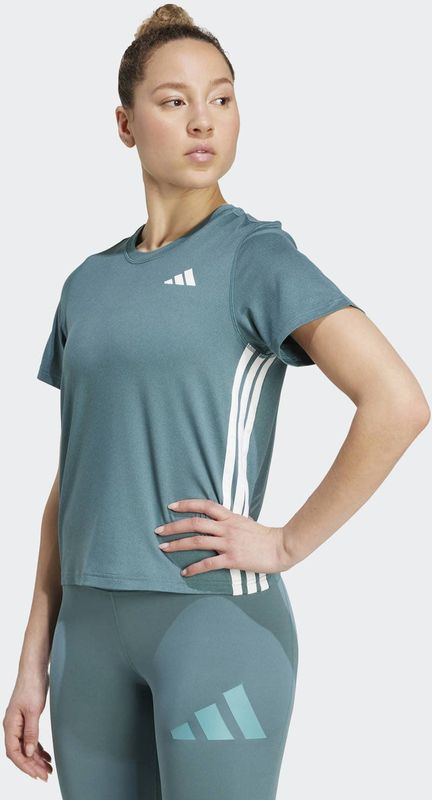 Sportshirt - Teal - 93% Polyester, 7% Elastaan - Regular Fit