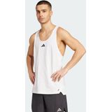 adidas - Power Stringer - Mouwloos T-shirt - Losse Pasvorm