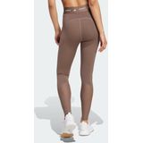 adidas - TECHFIT Stash Pocket - Legging - Bruin - Dames - Volledige Lengte