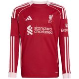 adidas - Liverpool Thuisshirt - Lange Mouwen - 2025-2026 - Kids
