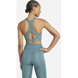 Adidas - Powerreact Training - Sportbeha - Blauw - Medium Impact